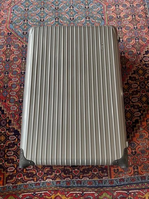 RIMOWA Salsa, 77 cm, gris, défectueuse (pièces/réparations), 70 cm ou plus, Plastique dur, Enlèvement, Utilisé