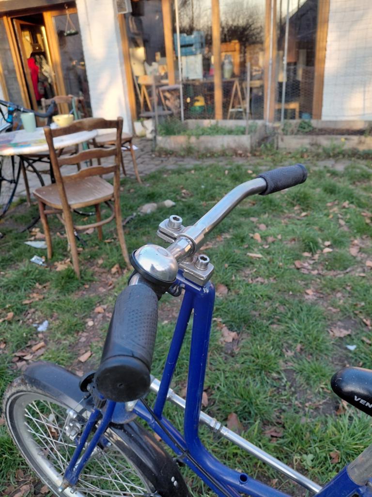 Fiets tandem ouder en 1 kind, Ophalen