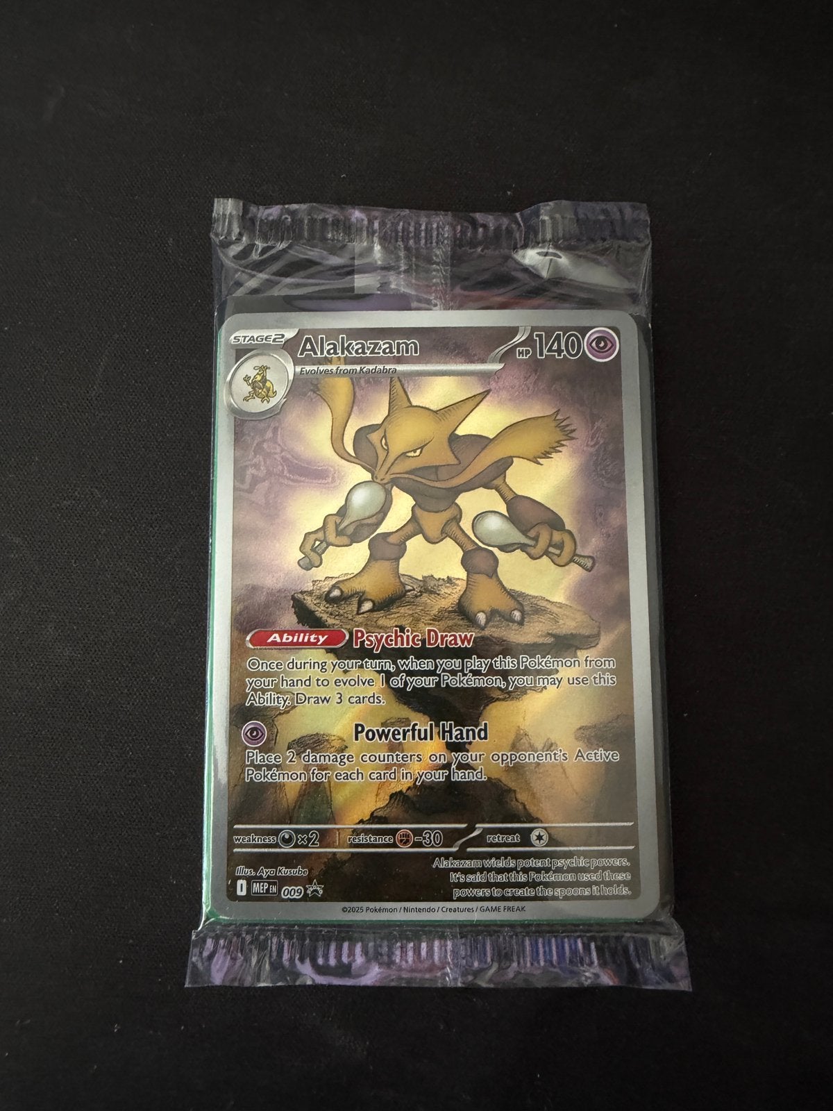 Alakazam - (MEP 009) - Mega Evolution Sealed, Hobby en Vrije tijd, Verzamelkaartspellen | Pokémon, Ophalen of Verzenden, Nieuw