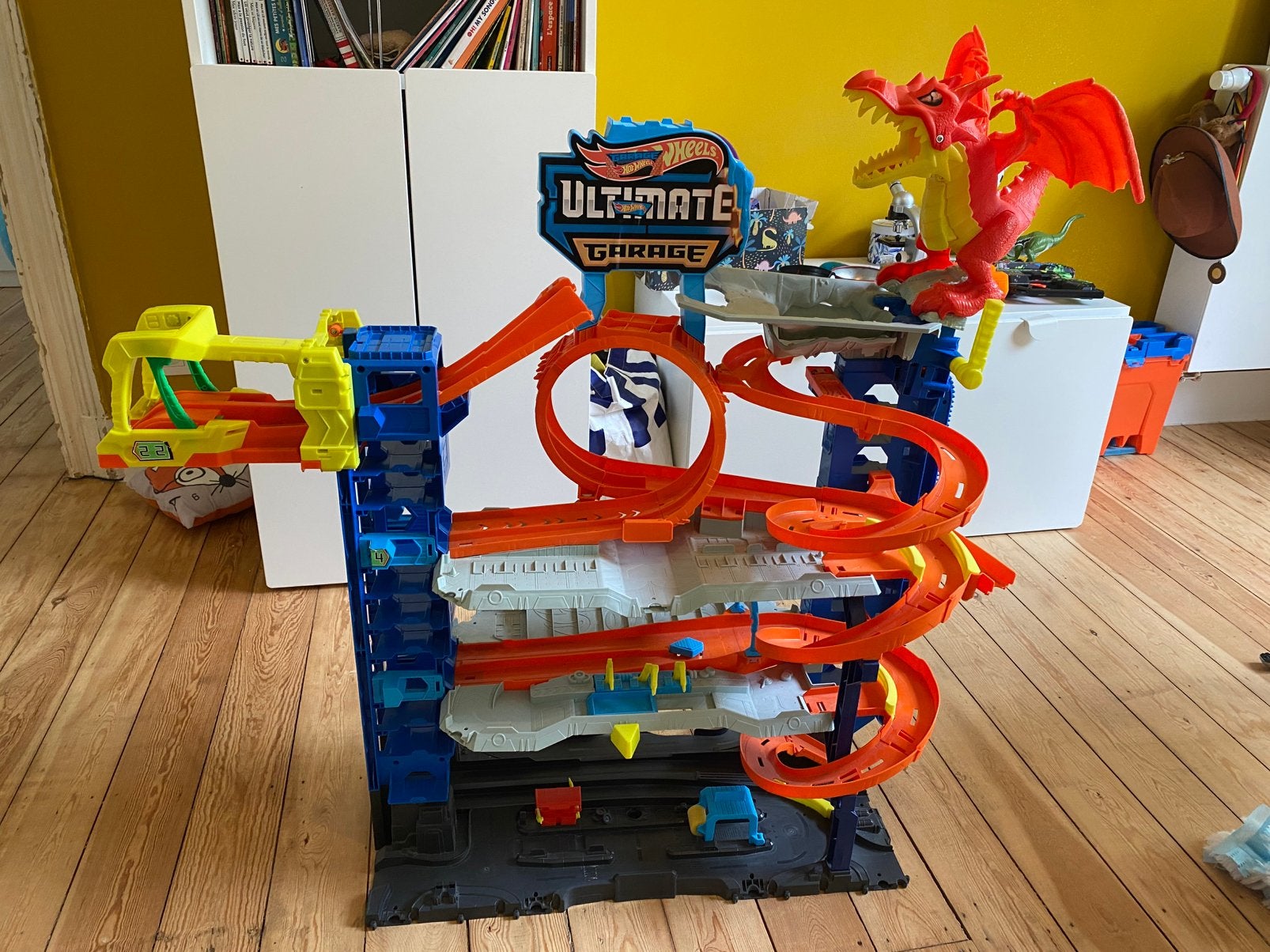 Garage Hot Wheels, Enlèvement, Comme neuf, Hot Wheels