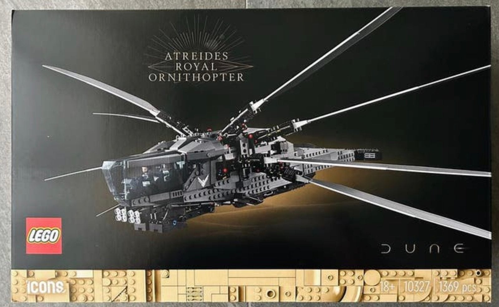 Set Lego 10327 - L'ornithoptère royal des Dune Atréides, Neuf, Enlèvement ou Envoi, Lego, Ensemble complet