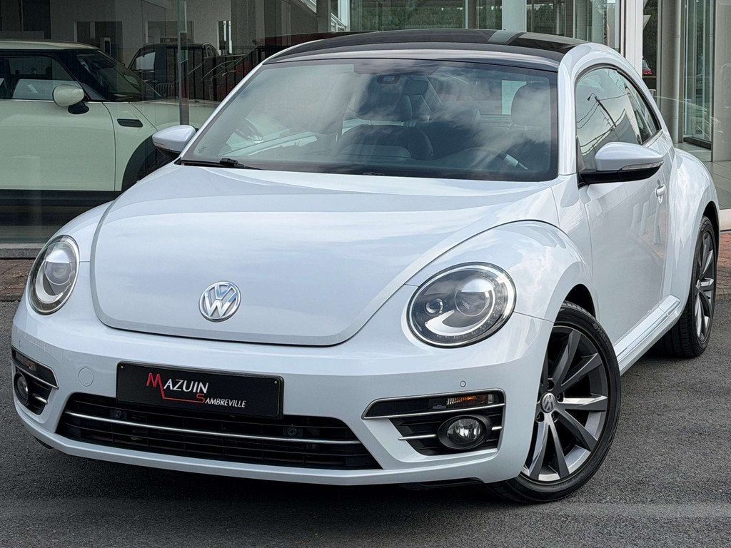 Volkswagen Beetle 1.2 TSI * Design * CarPlay * Cuir * Régul, Auto's, Volkswagen, 105 pk, Gebruikt, 4 cilinders, Leder