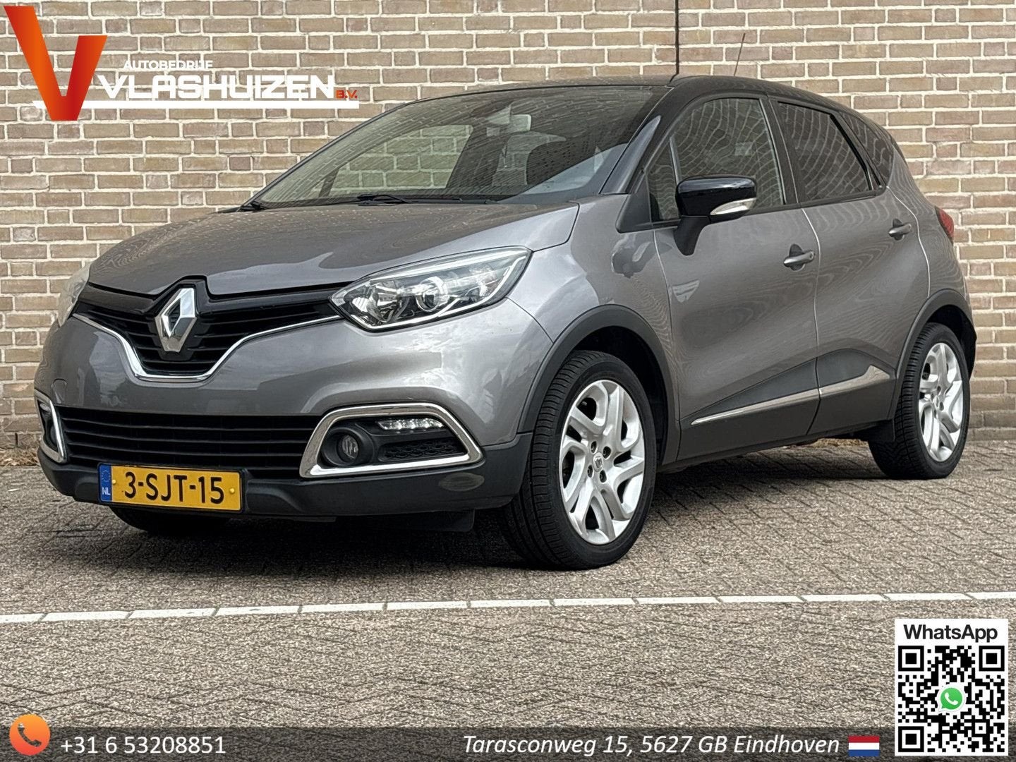 Renault Captur 0.9 TCe Dynamique | Climate | Cruise | Navi |, Auto's, Zwart, Bedrijf, Handgeschakeld, 113 g/km