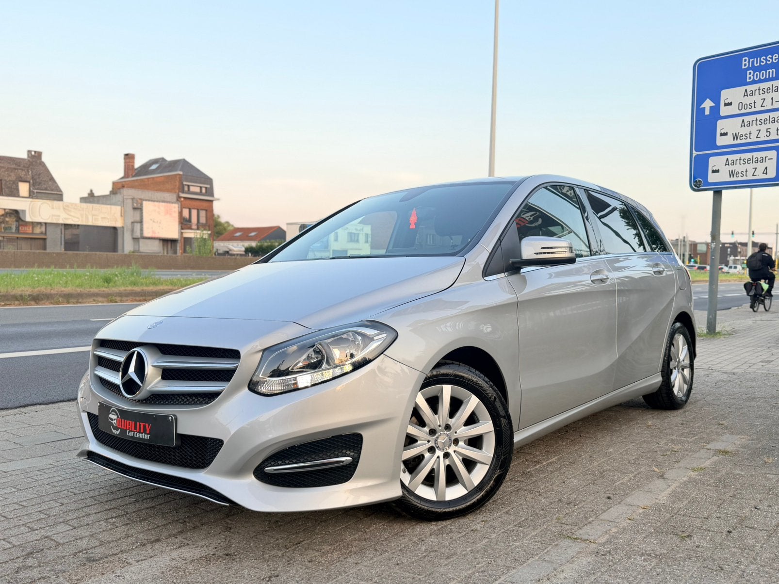 Mercedes B180d 2015 100dkm Automaat Euro6b Navi Pdc Camera, 90 kW, Achat, Euro 6, Entreprise