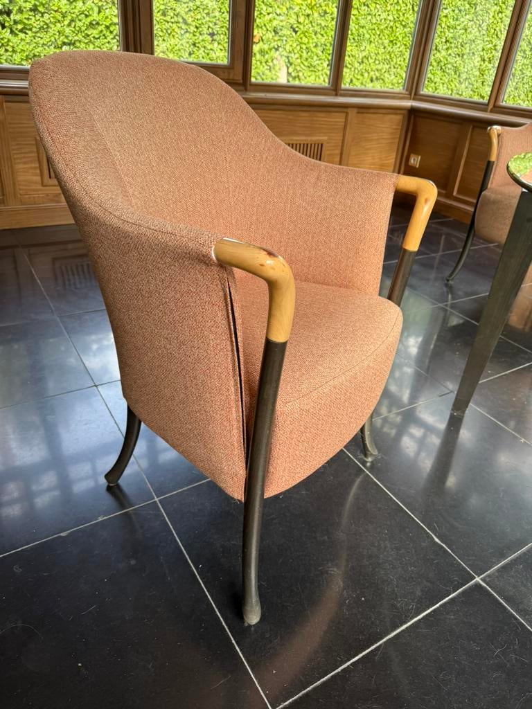 Design stoelen Giorgetti Progetti 63220, Ophalen, Zo goed als nieuw, Stof