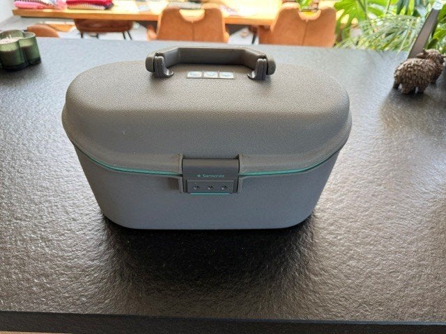 Samsonite Beautycase, Ophalen of Verzenden, Gebruikt, Grijs, Hardcase