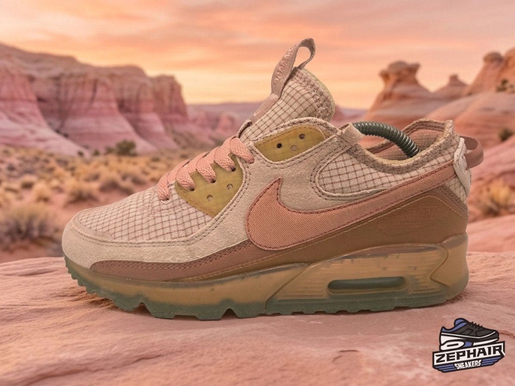 Nike Air Max 90 TerraScape 'Pink Oxford' EU40.5 2022, Autres couleurs, Nike, Porté, Baskets
