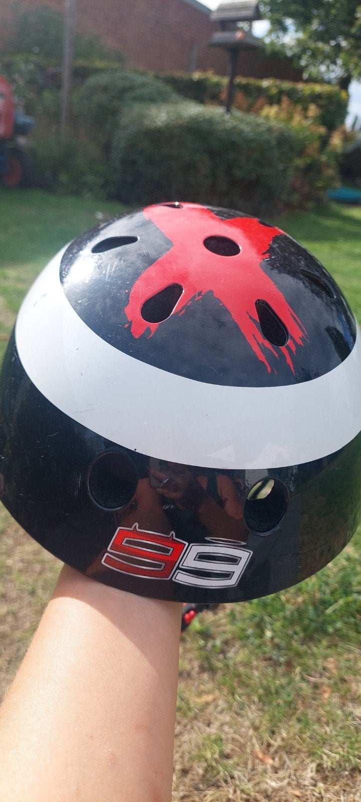 Fietshelm voor kind van Kiddiemoto, XS, Gebruikt, Jongen of Meisje, Kiddiemoto