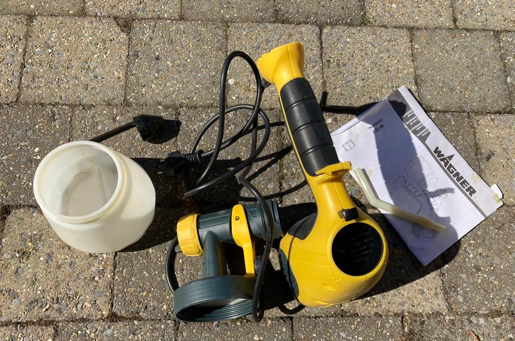 Wagner spuittool, Doe-het-zelf en Bouw, Ophalen of Verzenden, Gebruikt, Verfspuit of Verfpomp
