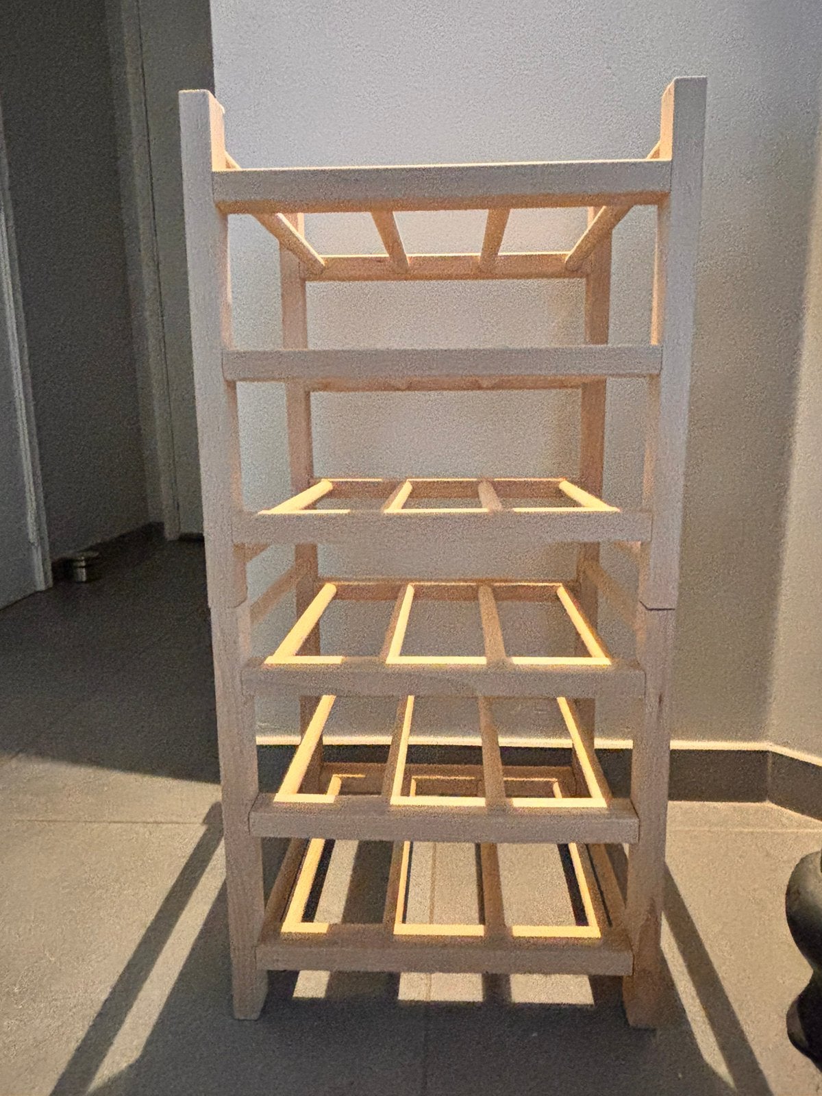 2 Ranges bouteilles Ikea Hutten en bois – démontables, Maison & Meubles, Accessoires pour la Maison | Porte-bouteilles, Comme neuf