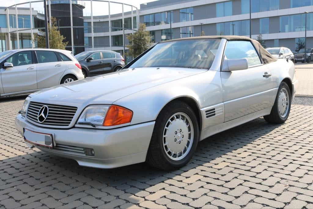 Mercedes 500SL R129 V8 '89 | 107dkm | Hardtop | Topstaat, Auto's, Mercedes-Benz, Automaat, Lederen bekleding, Achterwielaandrijving
