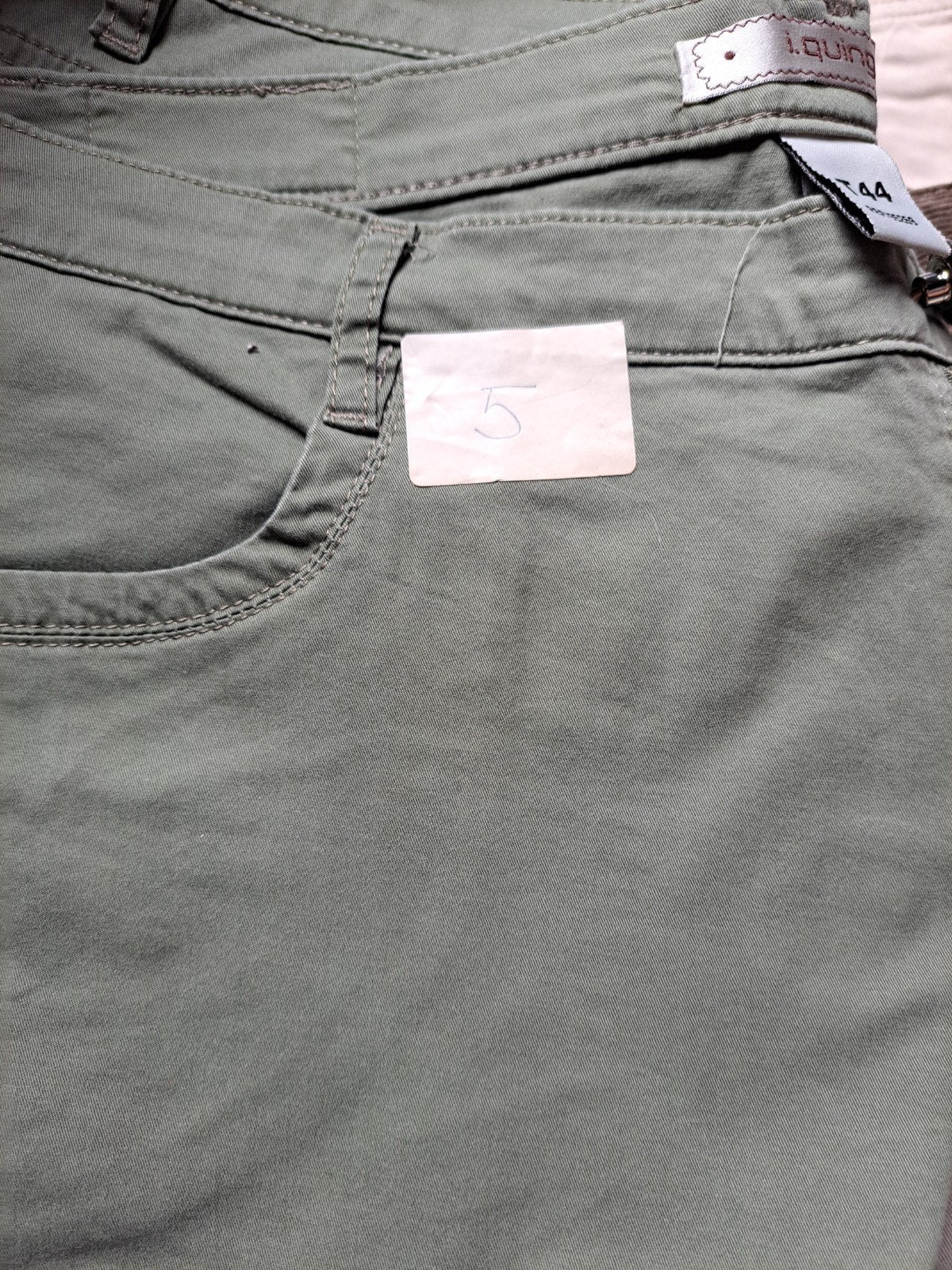 dames lange broeken kaki of jeans maat 33 of 44., Ophalen