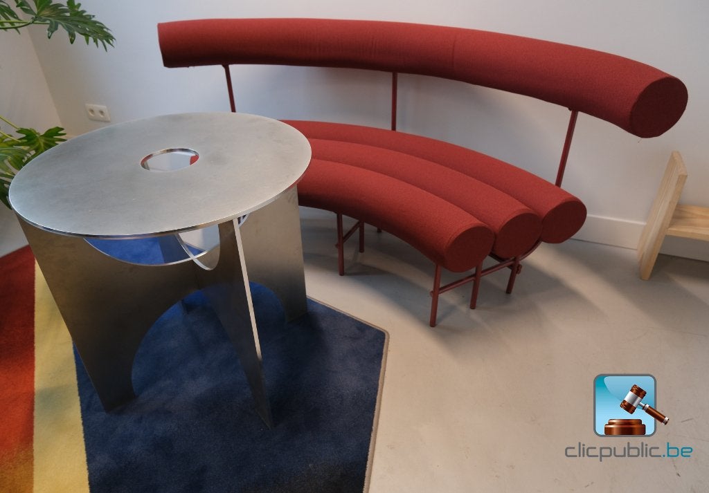 Banquette designer belge MANIERA, Enlèvement