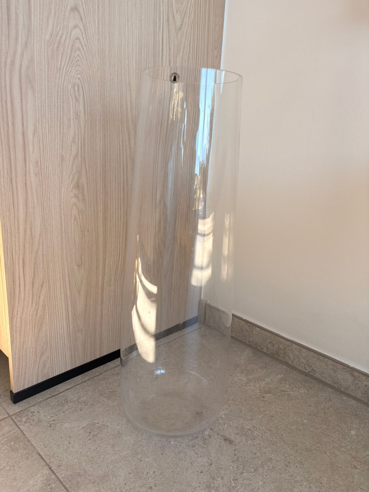 Grand vase en verre, Enlèvement, Comme neuf, Verre