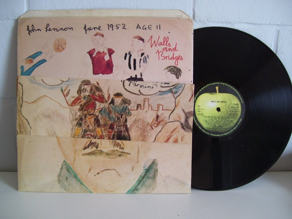 JOHN LENNON  walls and bridges, CD & DVD, Vinyles | Rock, Pop rock, Enlèvement ou Envoi, Avec pochette intérieure, Utilisé