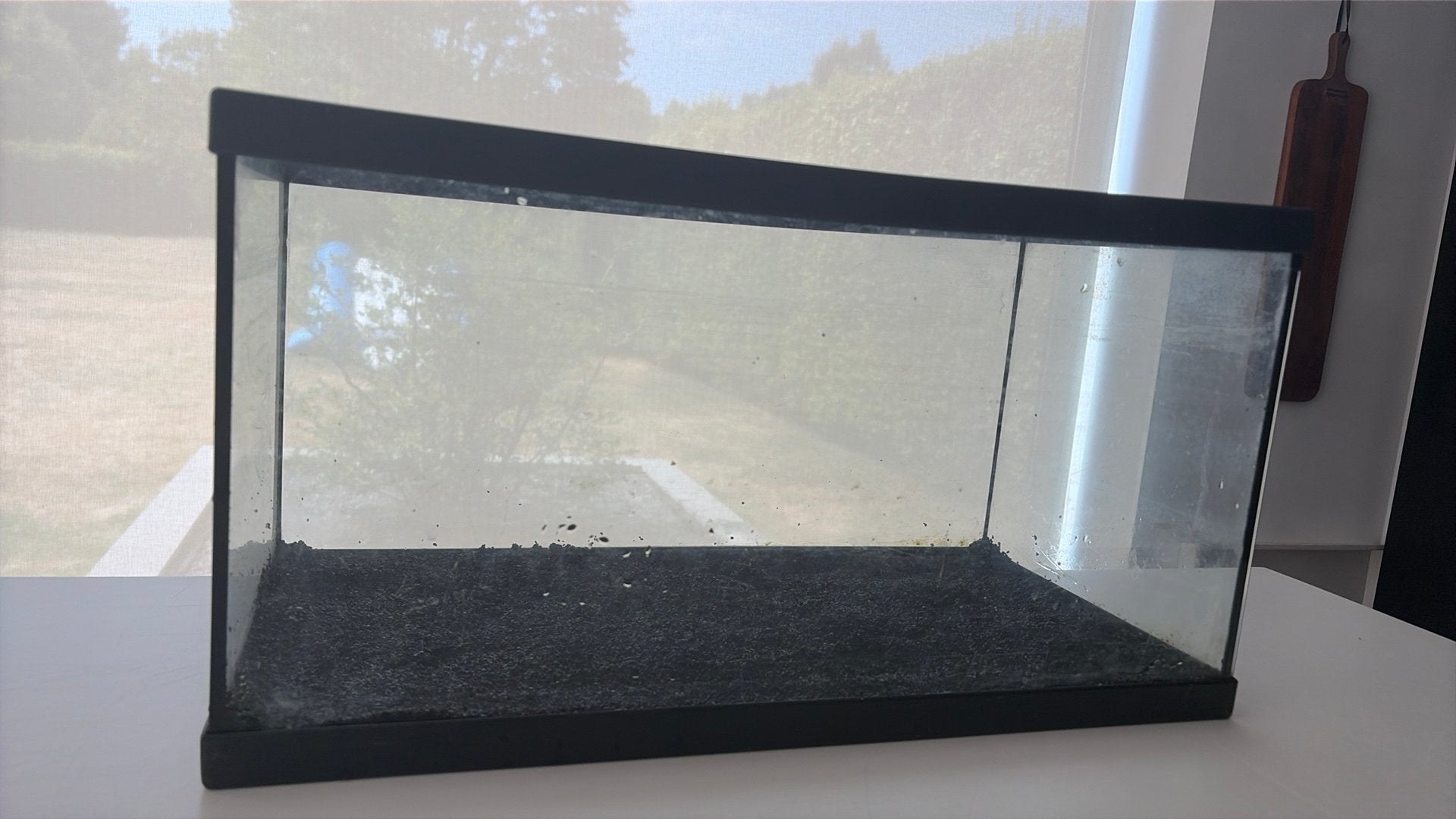 Aquarium 60 liter met steentjes, Animaux & Accessoires, Enlèvement, Utilisé, Aquarium vide, Autres marques