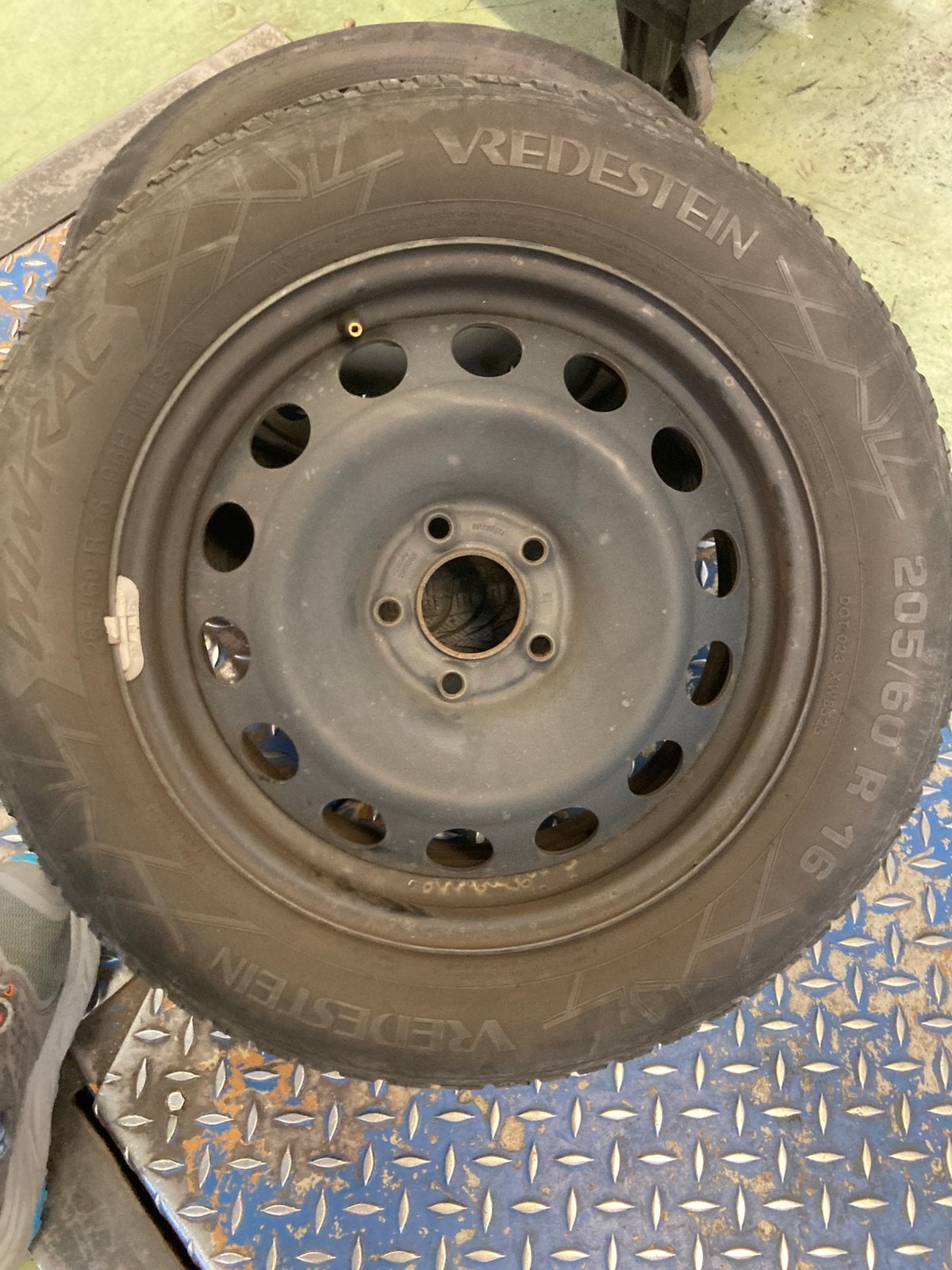 A vendre : 4 jantes en acier pour Citroën Berlingo, Enlèvement, Utilisé