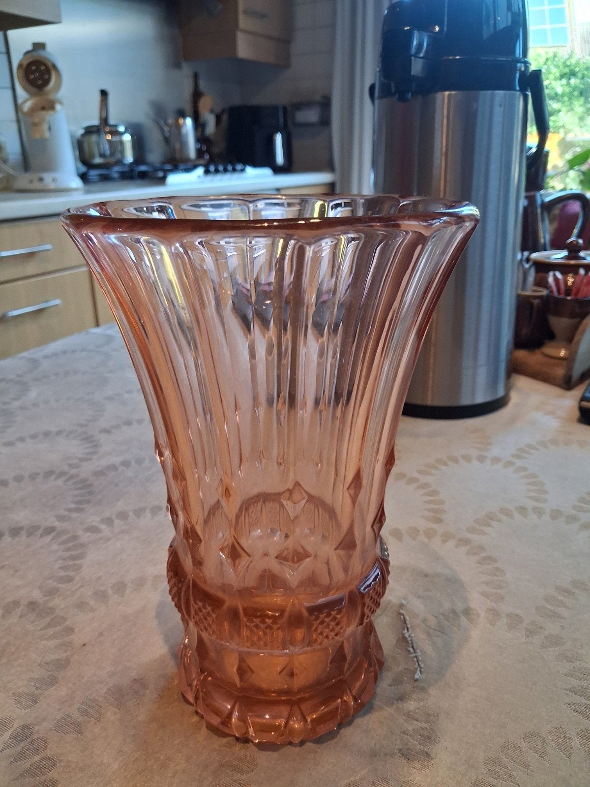 val saint lambert luxval rosaline vaas art deco model Dufour, Ophalen of Verzenden