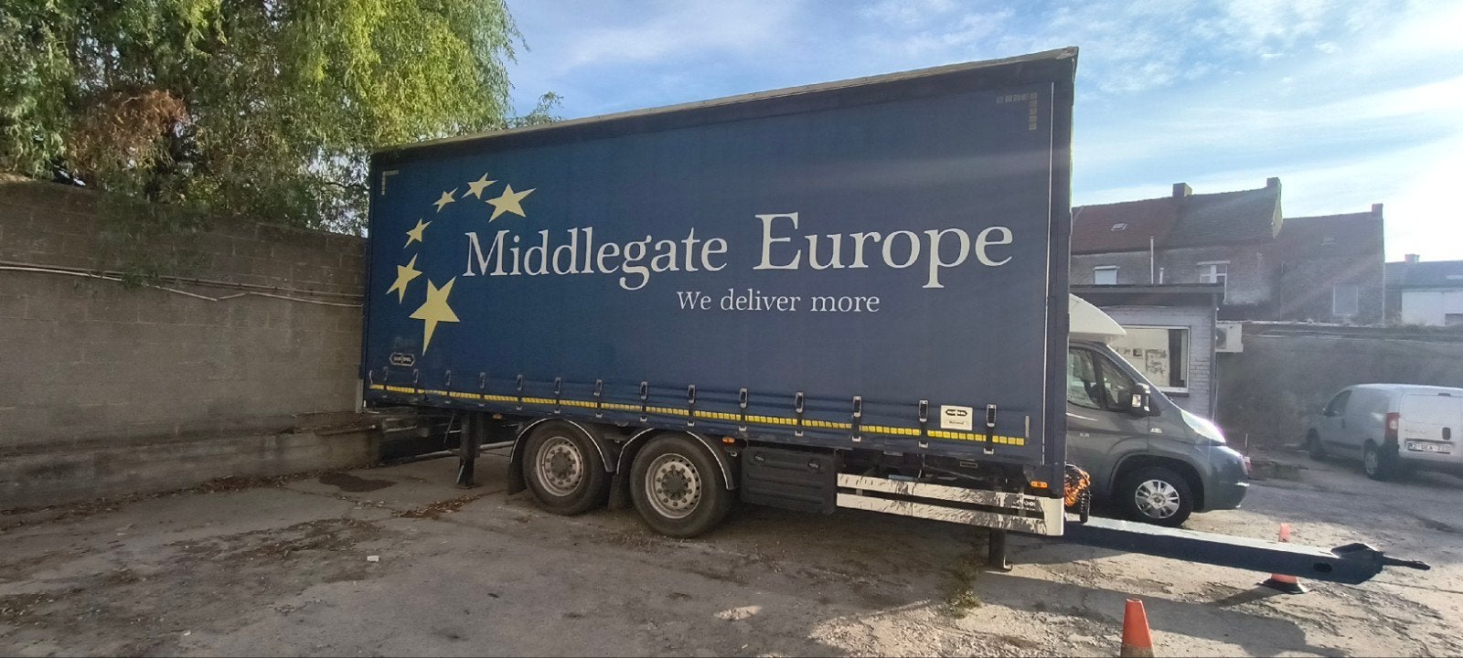 REMORQUE CAMION, Auto's, Particulier, Aanhangers en Opleggers, Te koop
