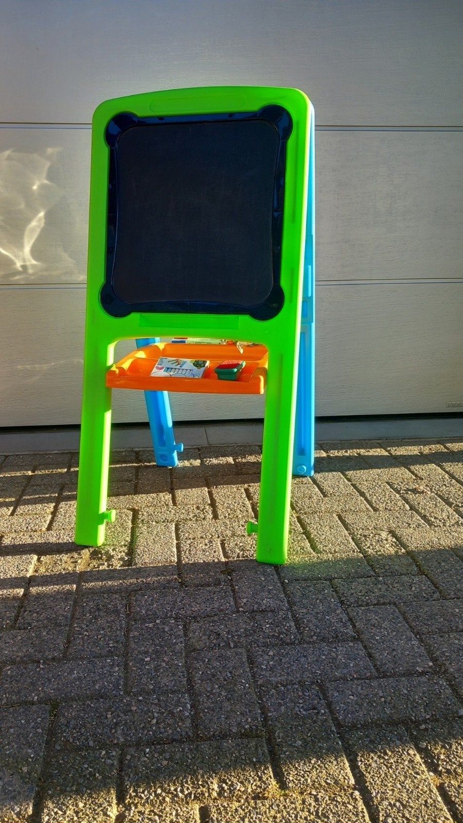 krijt/magneetbord, Ophalen