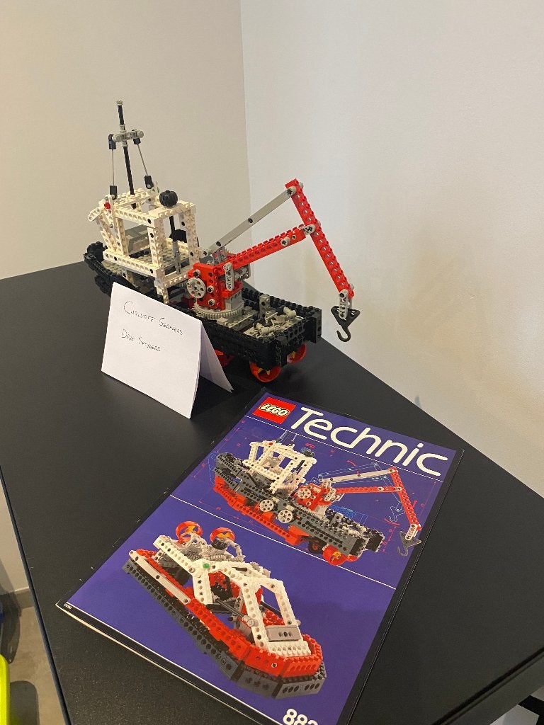 Lego Technic - 8839 - Supply Ship, Ophalen, Lego, Compleet, Zo goed als nieuw