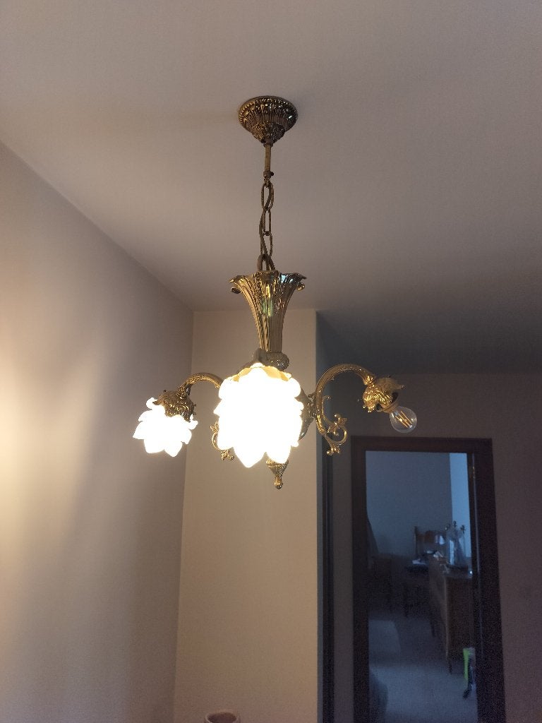 hanglamp, Huis en Inrichting, Ophalen, Gebruikt, Hanglamp, Vintage