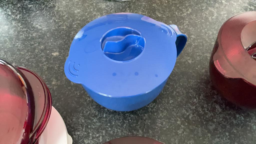 Tupperware micro plus tupperwave 200, Ophalen of Verzenden, Zo goed als nieuw, Wit