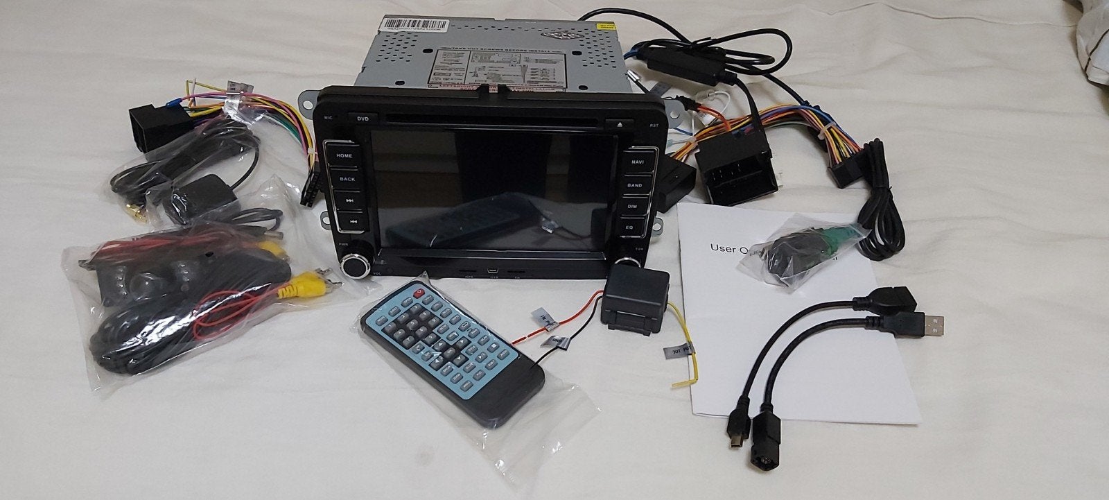 Moniteur radio Android 10 Volkswagen Skoda Seat 2003-2016, Enlèvement ou Envoi, Comme neuf