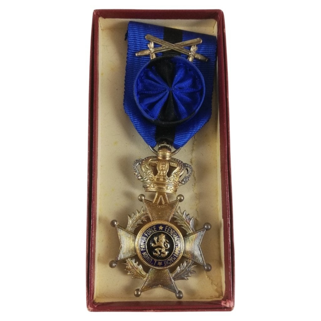 België - Officier in de Orde van Leopold II, Ophalen of Verzenden, Landmacht, Lintje, Medaille of Wings