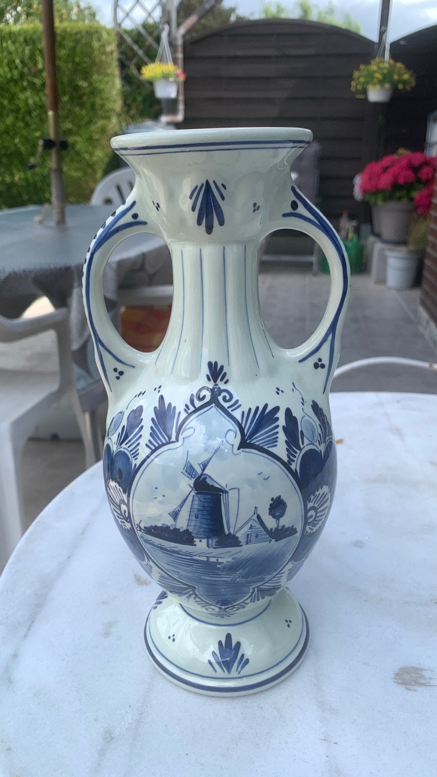 Delfts blauwe vaas, Antiek en Kunst, Ophalen