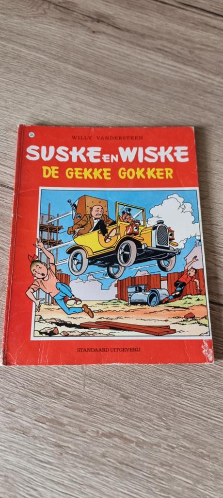 Strip Suske en Wiske - 135 De gekke gokker, Eén stripboek, Ophalen of Verzenden, Gelezen, Willy Vandersteen