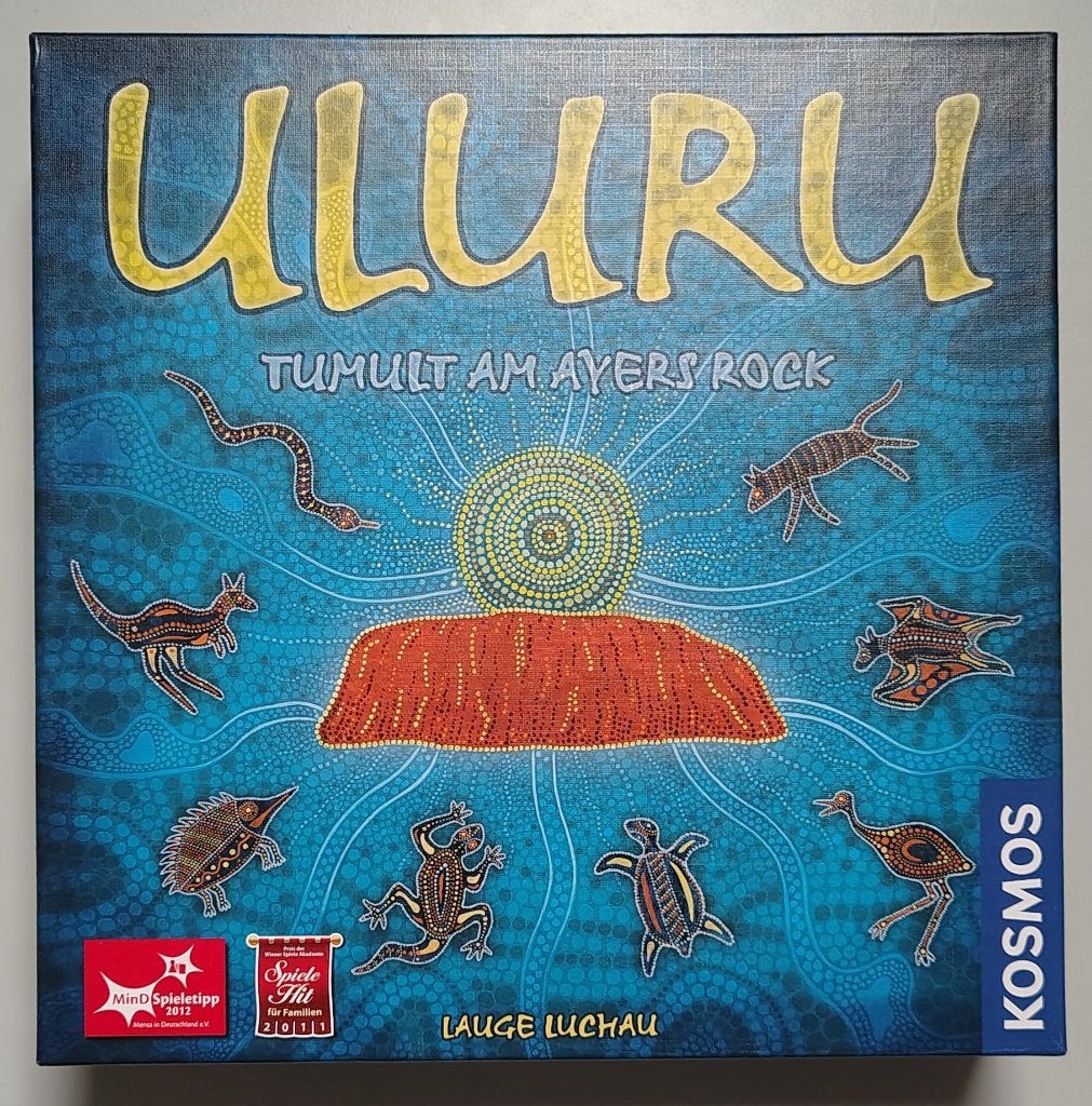Spel Uluru (Pelican cove), Vijf spelers of meer, Ophalen of Verzenden, Zo goed als nieuw, Kosmos
