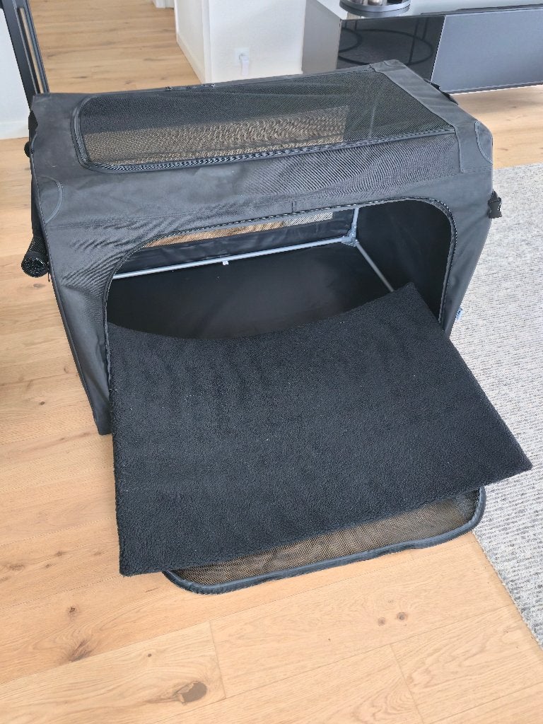 Honden benches XL met kussen XL  kleur zwart(nieuwstaat), Enlèvement, Comme neuf
