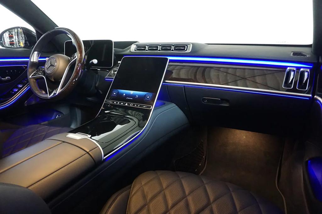 Mercedes-Benz S-Class 450 Hybride full option (bj 2025), Auto's, Mercedes-Benz, 4 deurs, Gebruikt, 16 g/km, Zwart