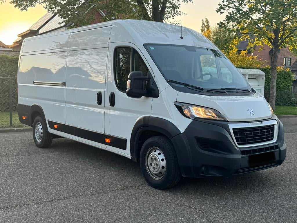 PEUGOET BOXER L4 H2 * 140.000km * euro6b, Auto's, Bluetooth, Stof, Wit, Bedrijf