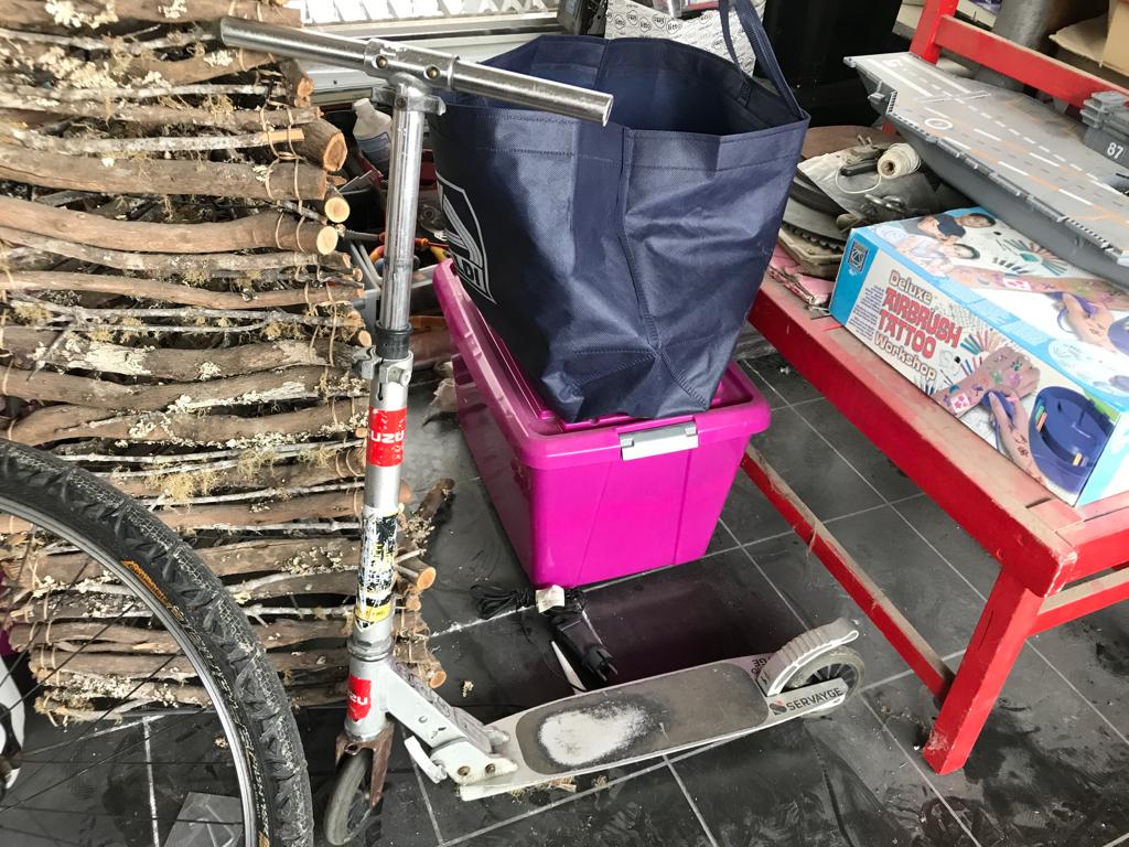 Step grijs servayge, Fietsen en Brommers, Ophalen, Gebruikt, Gewone step, _