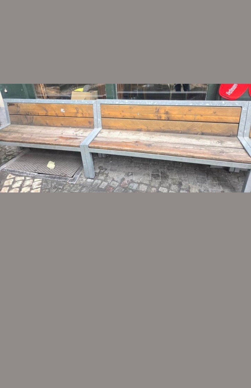 Horeca houten banken, Ophalen