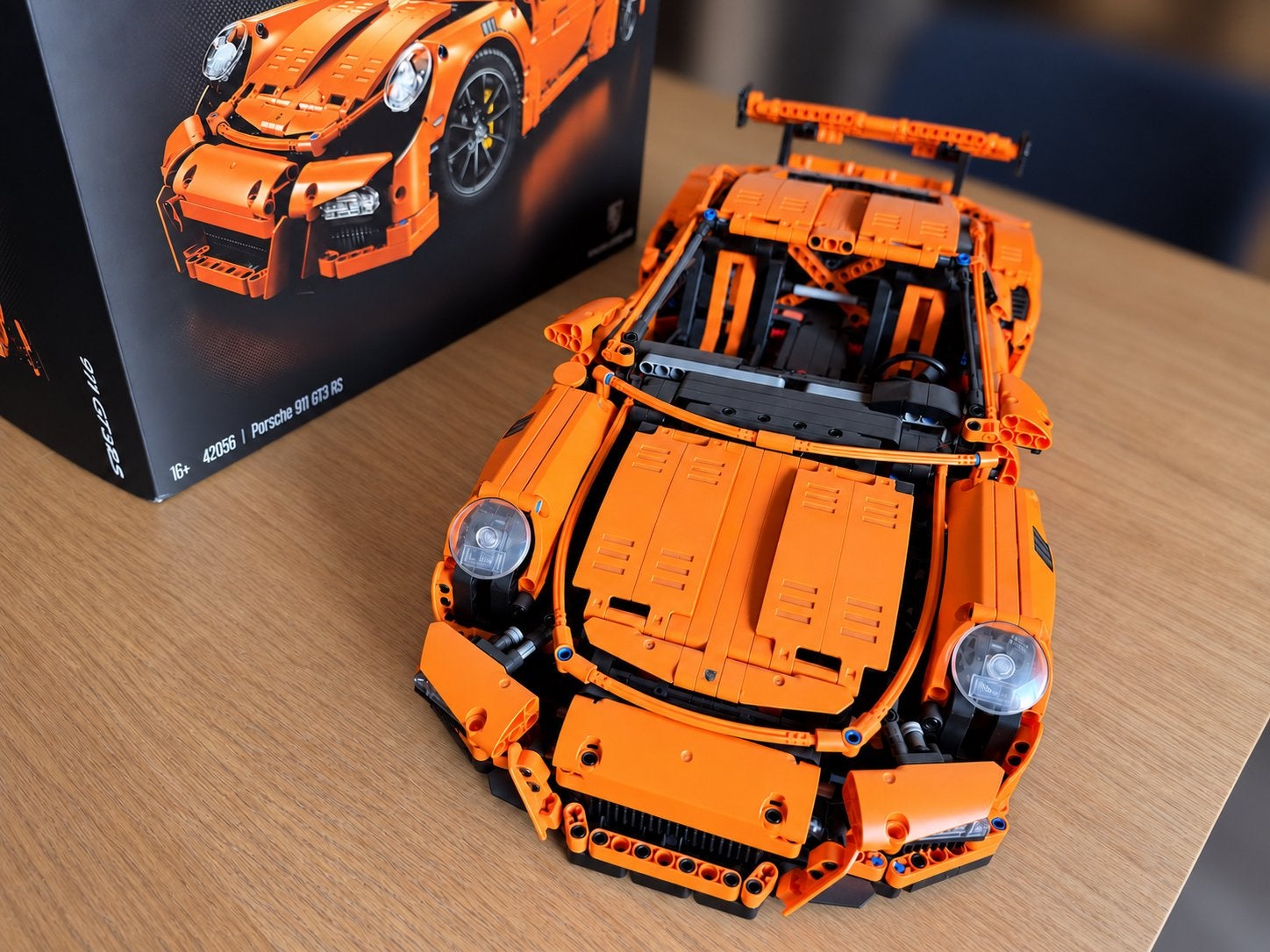 Lego 42056 Porsche 911 GT3 RS, Ophalen of Verzenden, Zo goed als nieuw, Lego, Technic