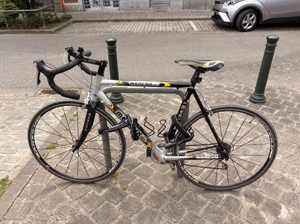 Koersfiets maat 58, Fietsen en Brommers, Ophalen, Zo goed als nieuw