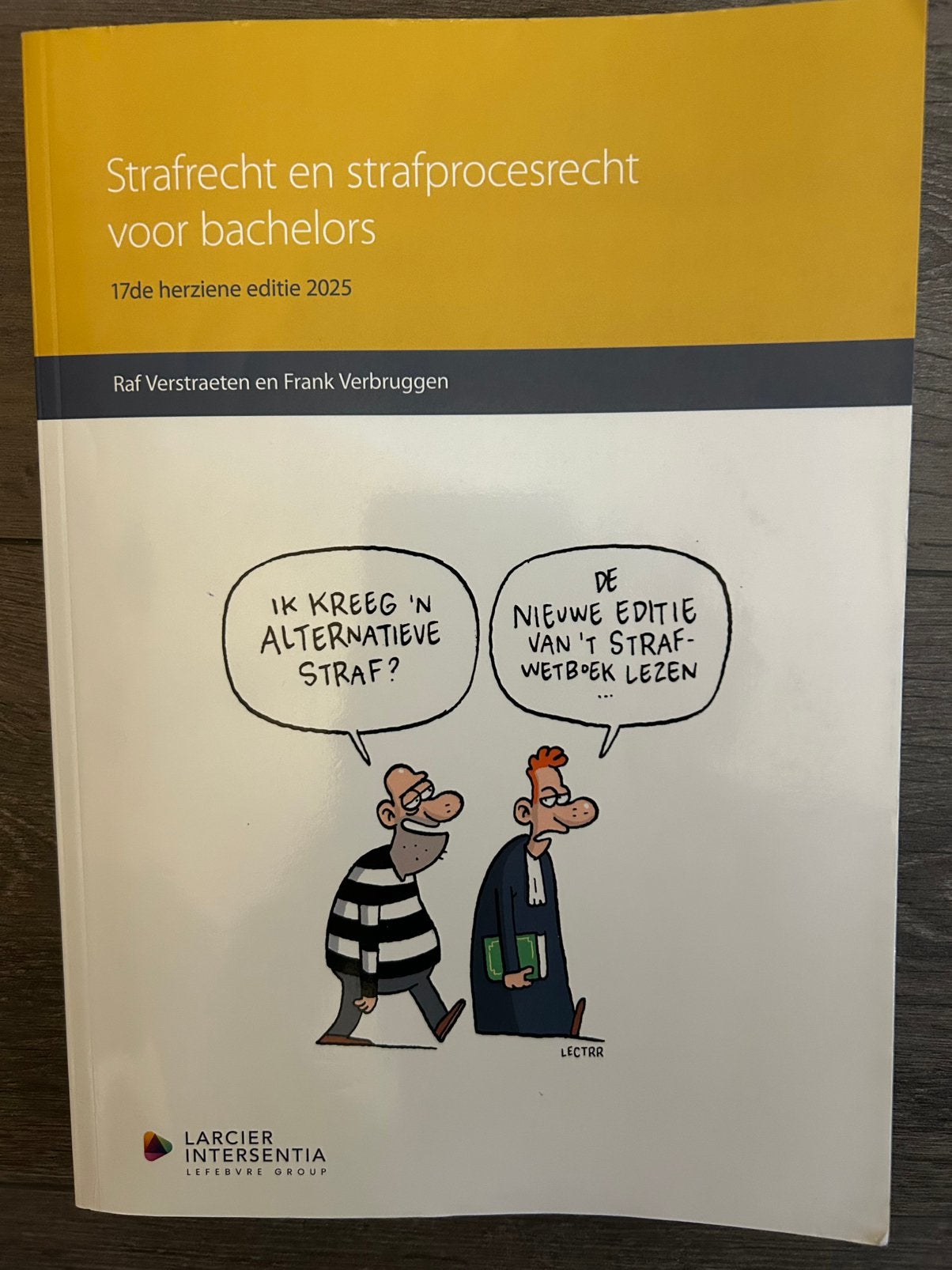 Strafrecht en Strafprocesrecht Cursus 2025, Ophalen, Zo goed als nieuw, Hoger Onderwijs