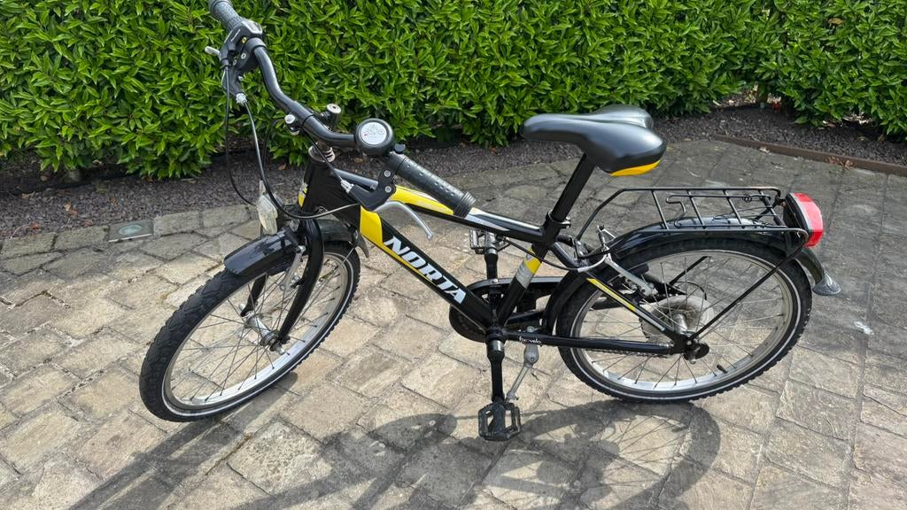 Norta kinderfiets 20 inch volledig in orde, Fietsen en Brommers, Ophalen, Gebruikt, Velgrem, Versnellingen