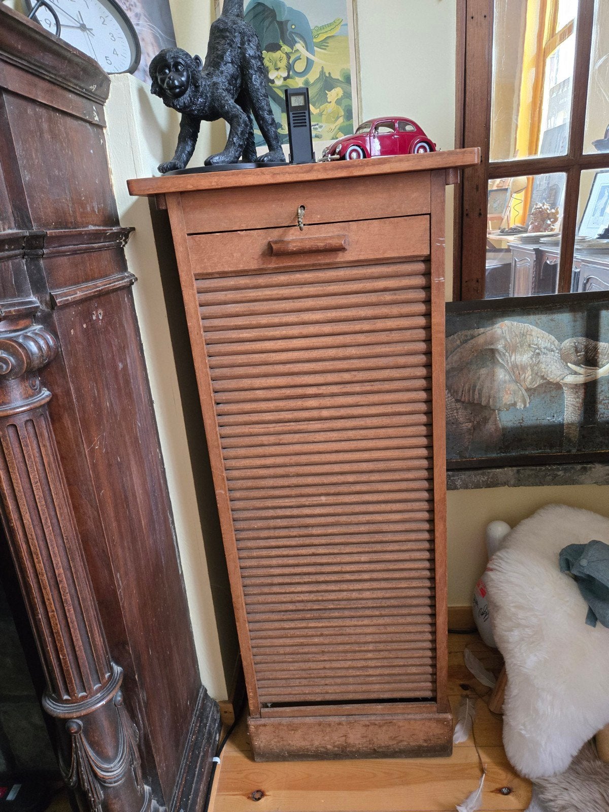 secretaire, Ophalen