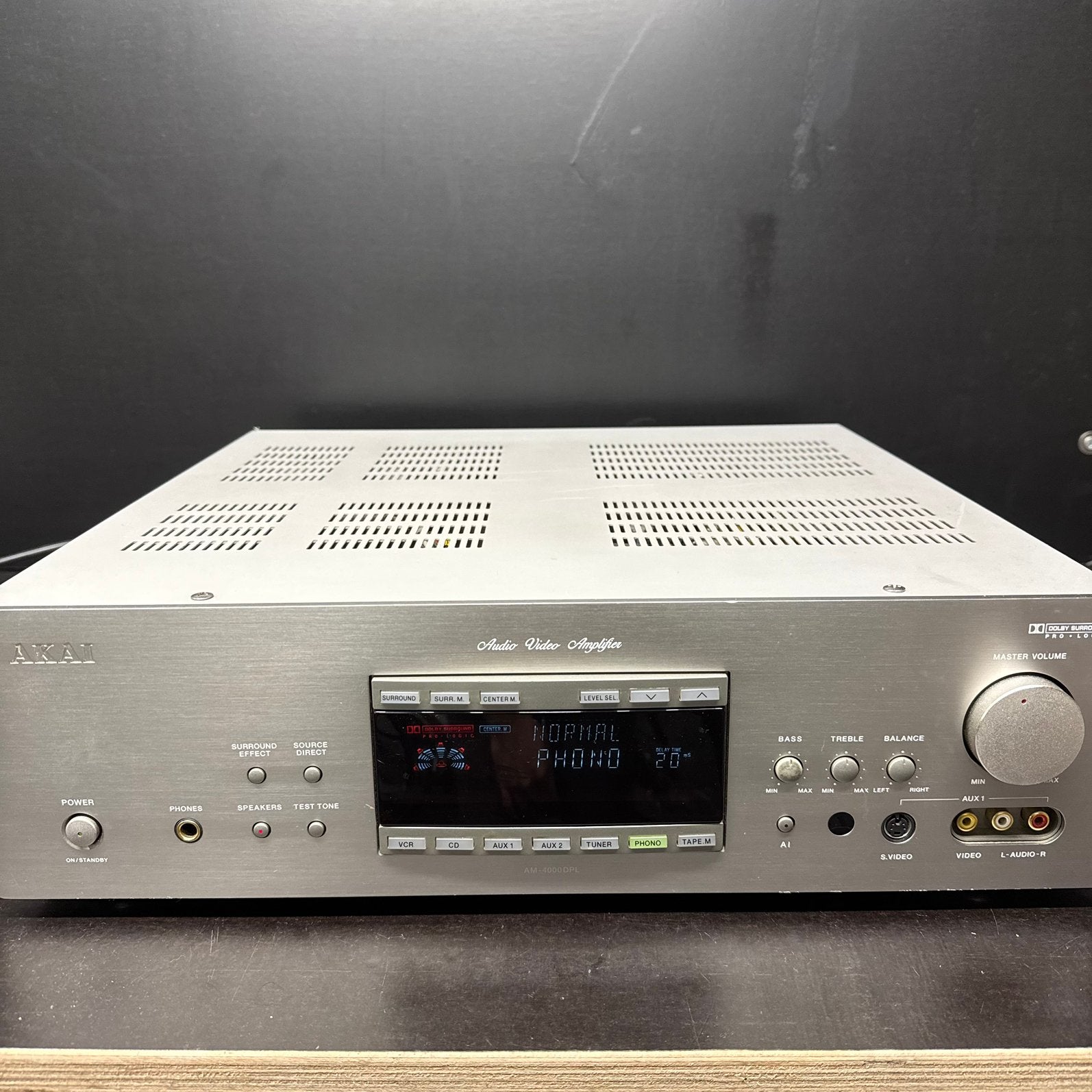 Akai AM-4000DPL - Amplificateur récepteur AV - TOP !, Autres marques, Comme neuf, Enlèvement, Stéréo