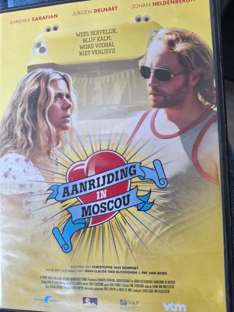 Aanrijding in Moscou, dvd, Cd's en Dvd's, Ophalen of Verzenden, Gebruikt, Komedie, Film