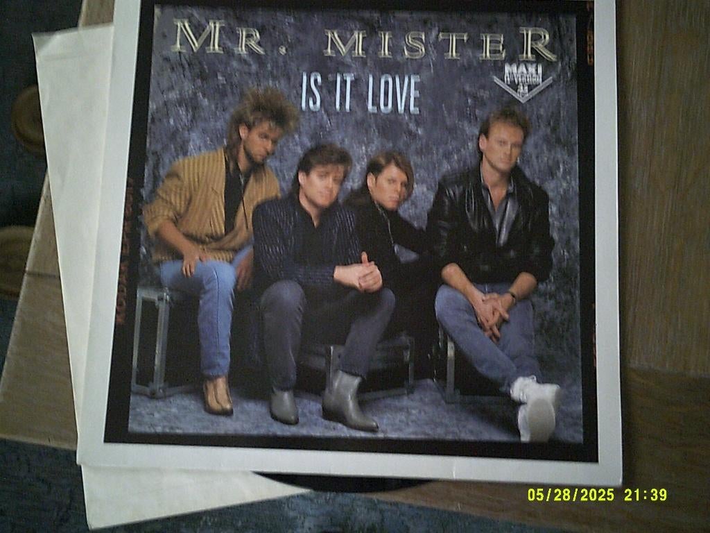 Mr. Mister — Is It Love/ Maxi single vinyle ZGST (1985), Enlèvement ou Envoi, Comme neuf, 12 pouces