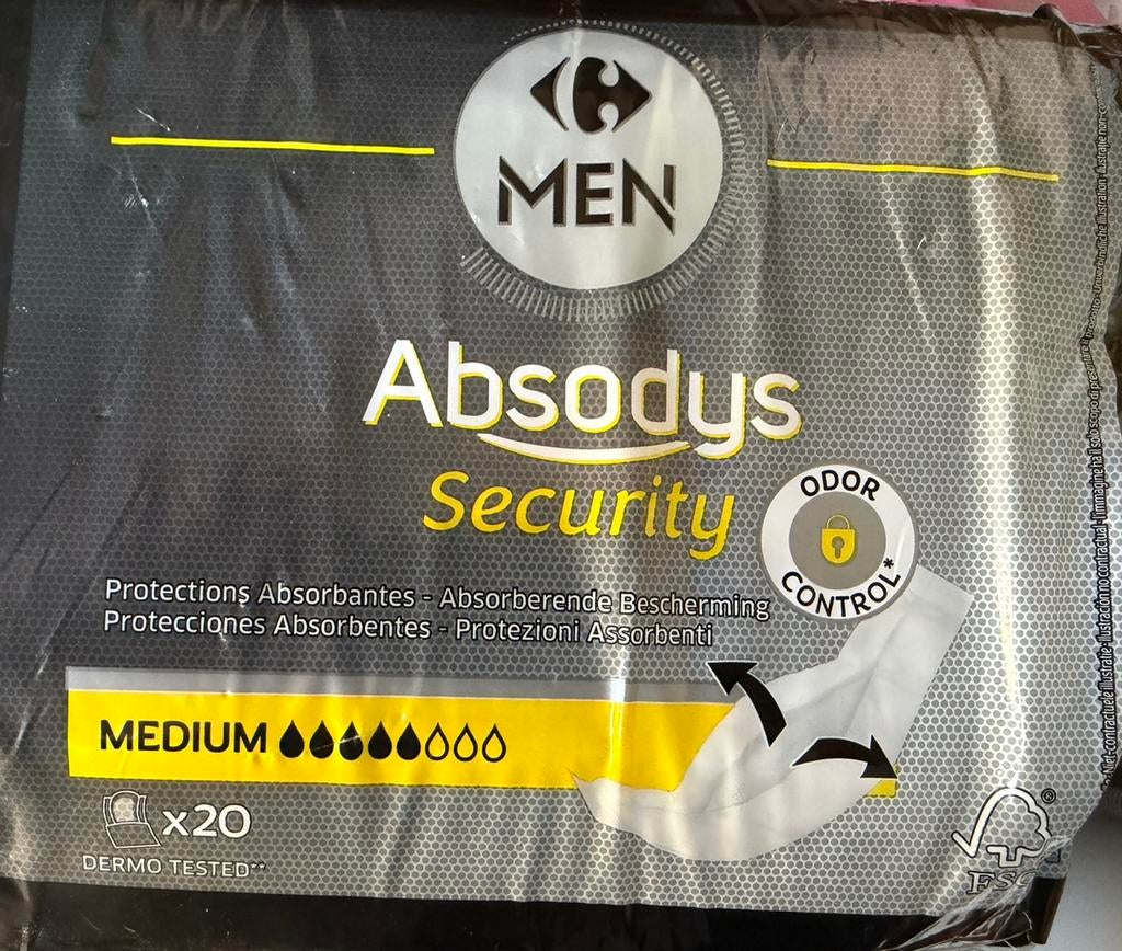 Incontinence de sécurité Absodys, Enlèvement, Neuf