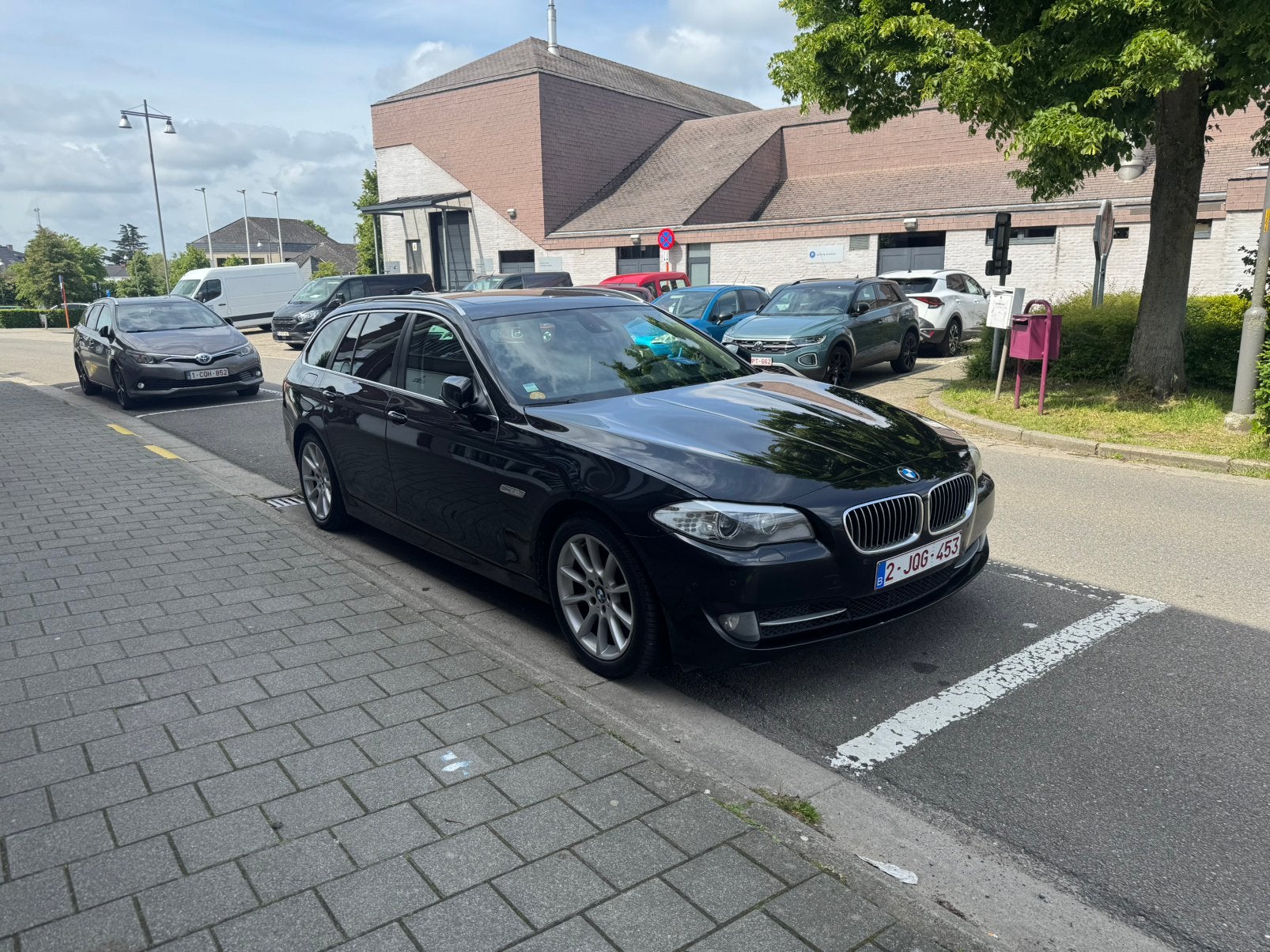 Bmw 525D (3.0liter) lichte vracht., Auto's, BMW, Automaat, Euro 5, Achterwielaandrijving, Zwart