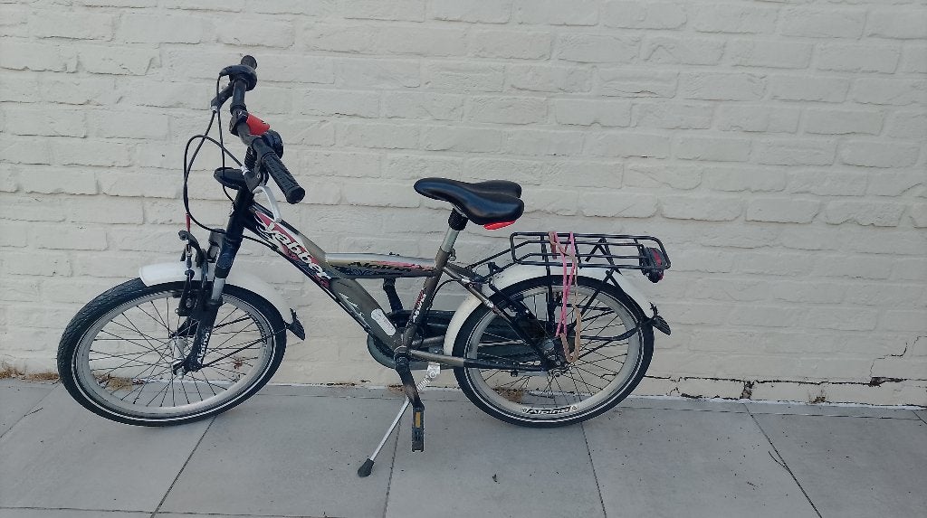 kinderfiets in hele goede staat 5-7j, Ophalen, Gebruikt, Velgrem