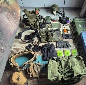 Airsoft gear, Enlèvement, Utilisé
