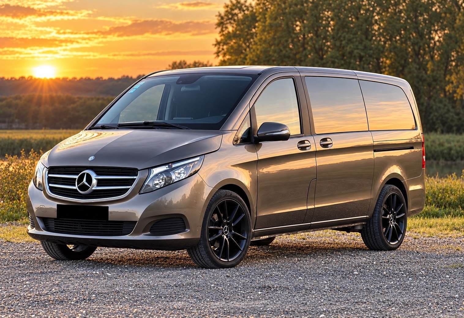 Mercedes-Benz V-Klasse 220CDI – 2.2 Diesel – Dubbelcabine, Auto's, Bruin, Bedrijf, Te koop, V-Klasse